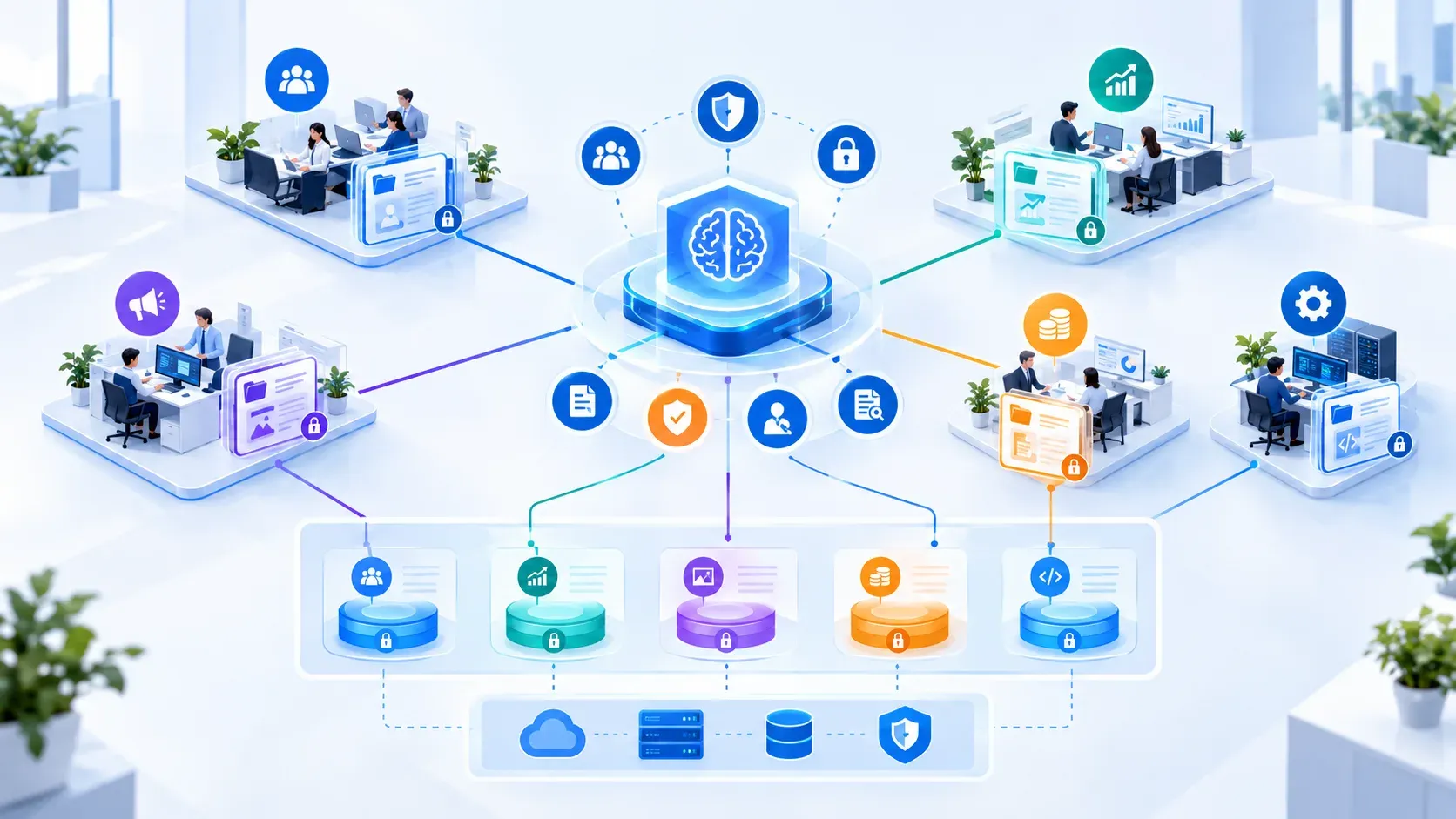Internal AI for Business: Building Knowledge Bases for HR, Sales, Marketing and Finance