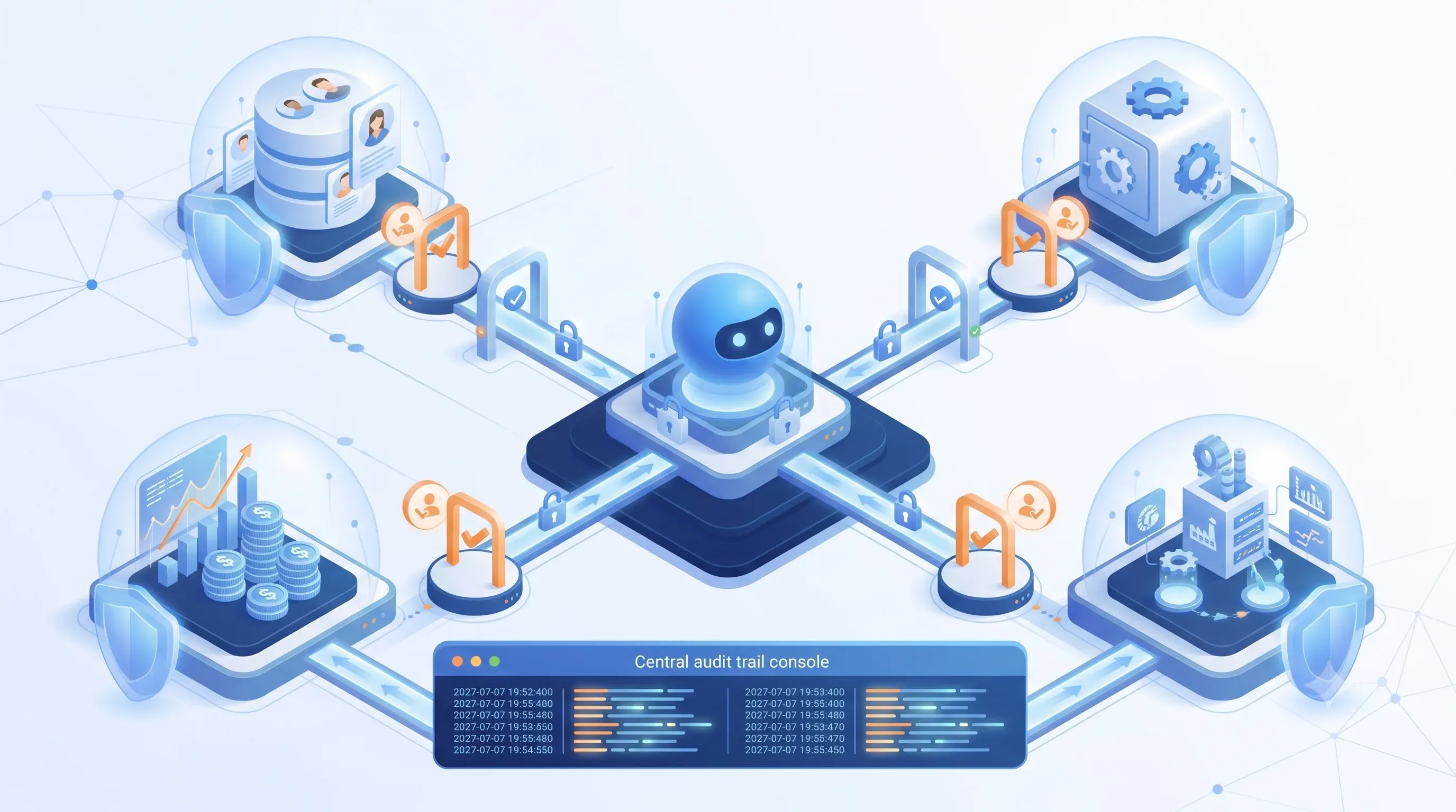 How an AI Agent Uses Multiple Systems Without Centralizing All Data