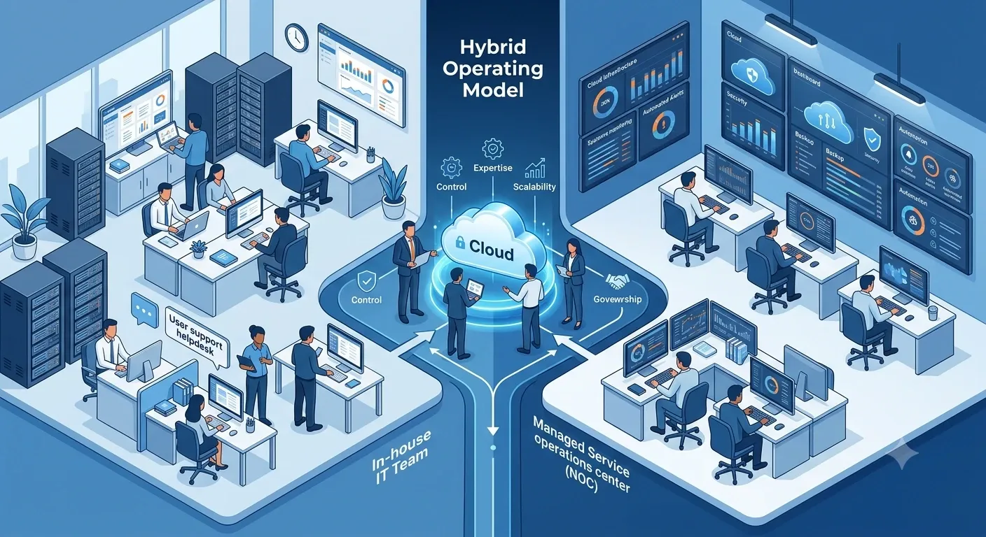 Managed Services vs In-House IT: Which Operating Model Should Businesses Choose?