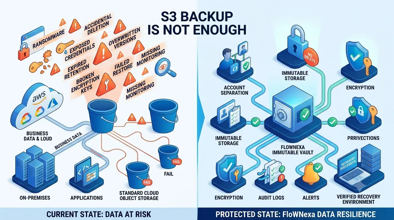 Backing Up to S3 Does Not Mean Your Data Is Safe