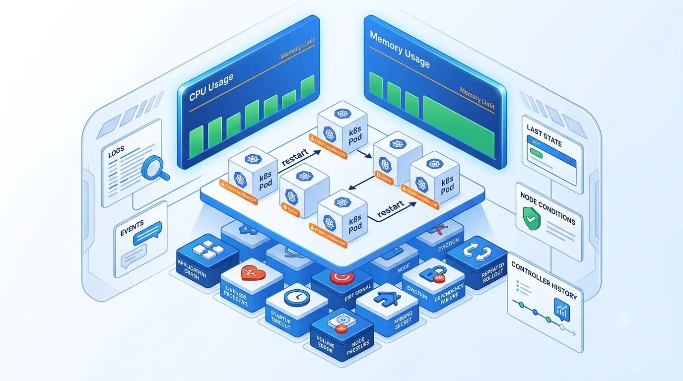 Kubernetes Pod Keeps Restarting Even Though CPU and Memory Are Below Limits