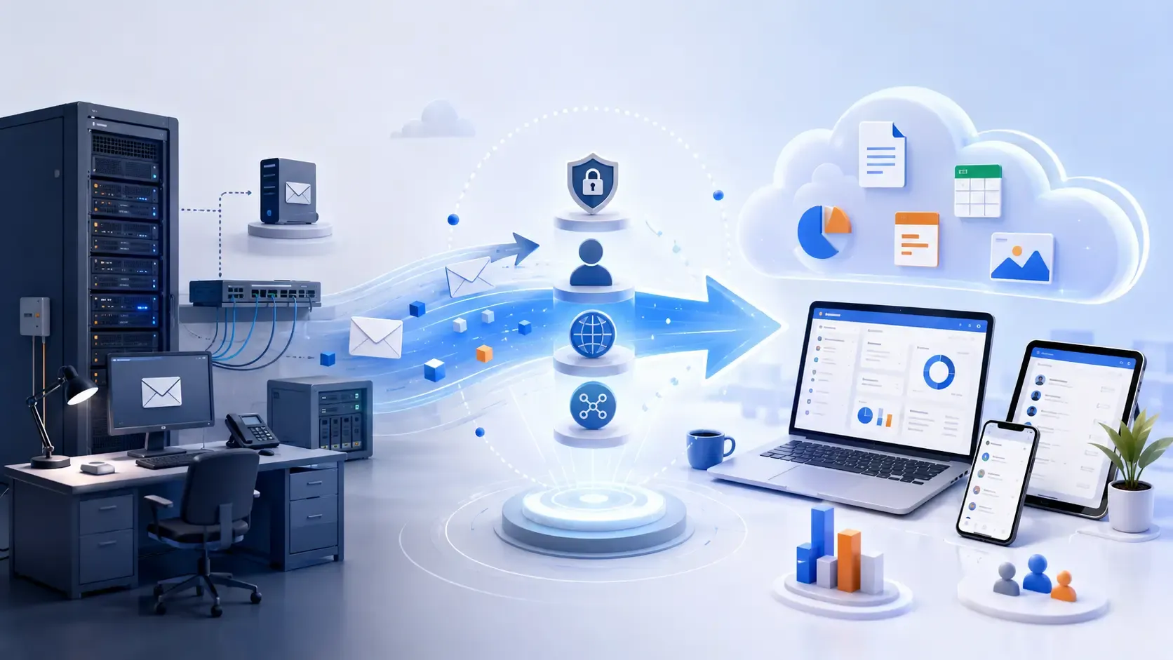 Từ on-prem lên Microsoft 365: Lộ trình chuyển đổi email và hạ tầng an toàn cho SME