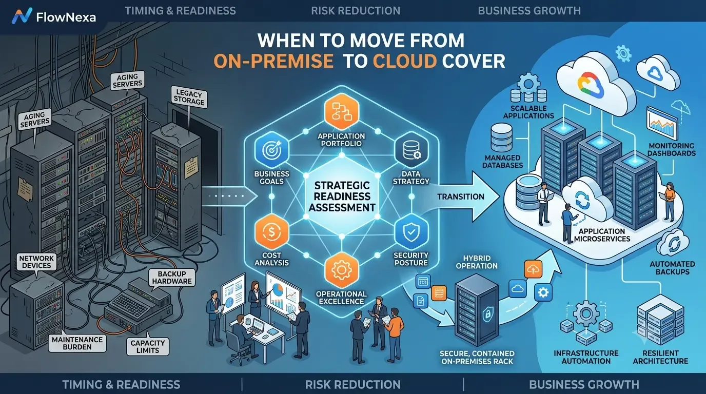 When Should Businesses Move from On-Premises Infrastructure to Cloud?